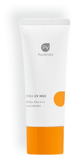 PuraVida 輕透亮采防禦乳瓶身