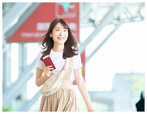 通勤外出情境女性