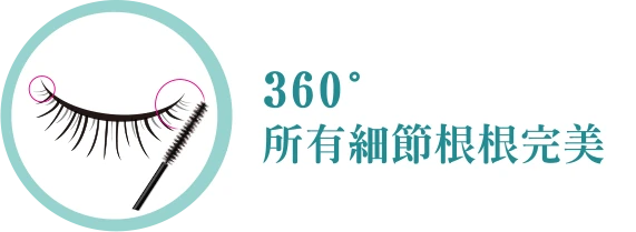  360°所有細節根根完美